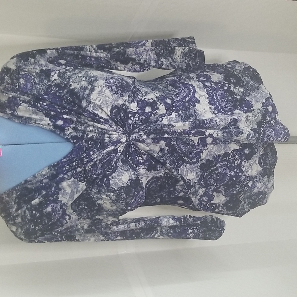 Gather blouse from Daisy Fuentes